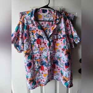 Printfresh Colorful Floral Pajama Set